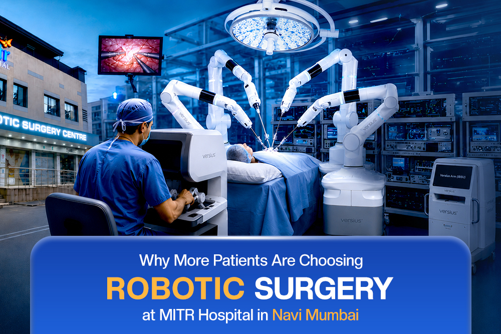 Why More Patients Are Choosing Robotic Surgery at MITR Hospital in Navi Mumbai Robotic Surgery Centre