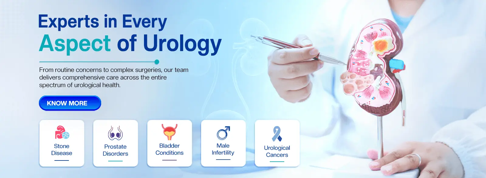 Experts in Every Aspects of Urology