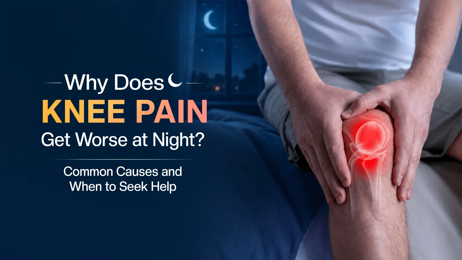 knee pain at night